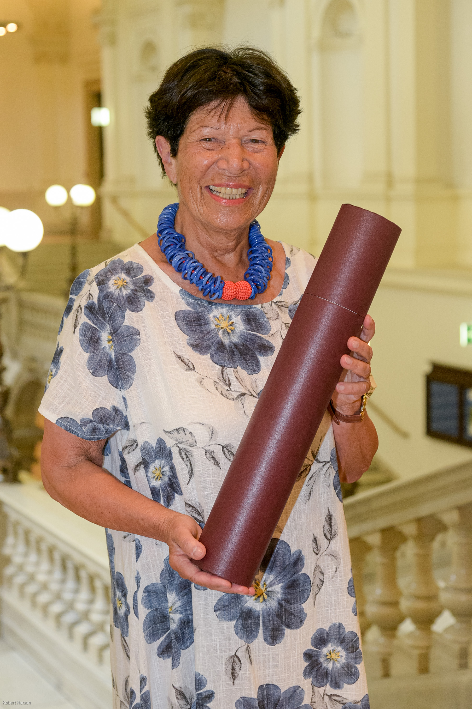 Helga Nowotny receiving the title Honorary Senator of the University of Vienna
