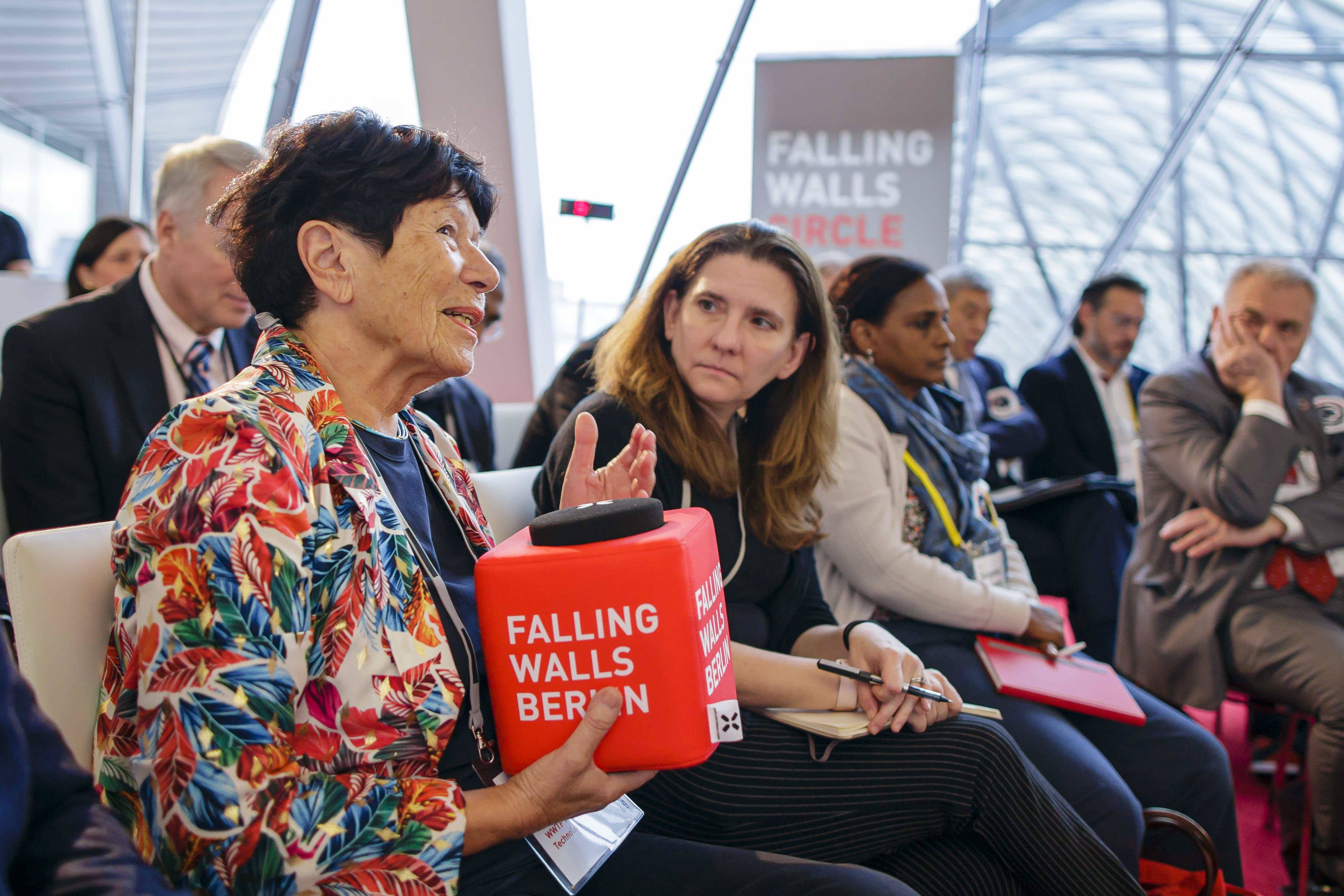 Helga Nowotny at  Falling Walls Cirlce